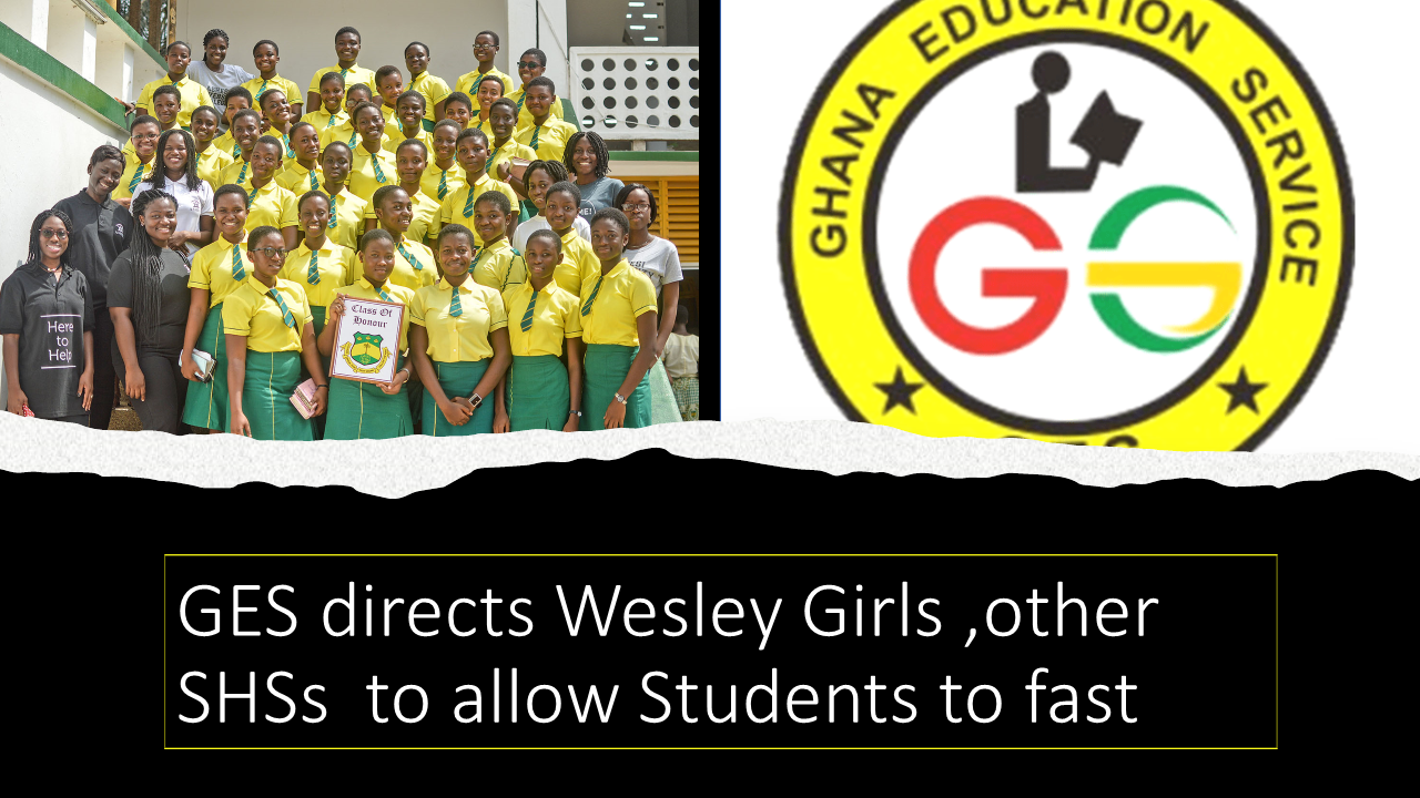 GES direct wesley girls to allow students to fast